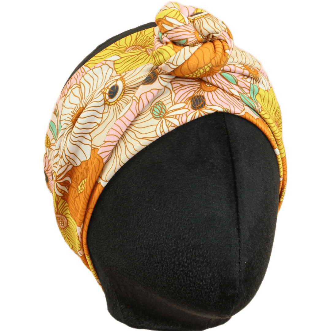 Frances Floral Wrap Headband - The Sassy Olive