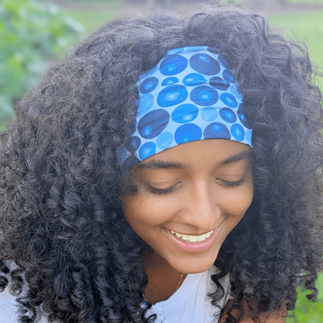 Fresh Blueberries Stretch Headband - The Sassy Olive