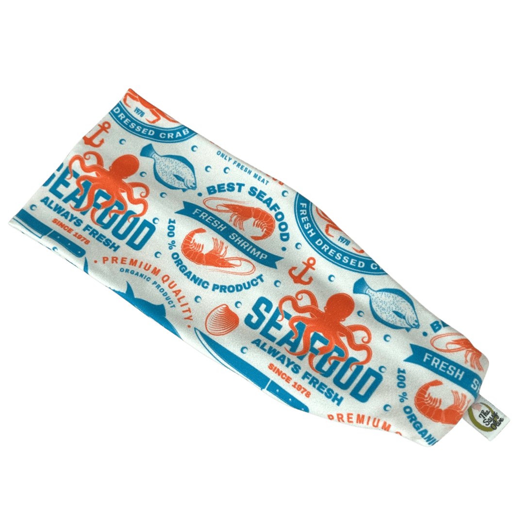 Fresh Seafood Stretch Headband - The Sassy Olive