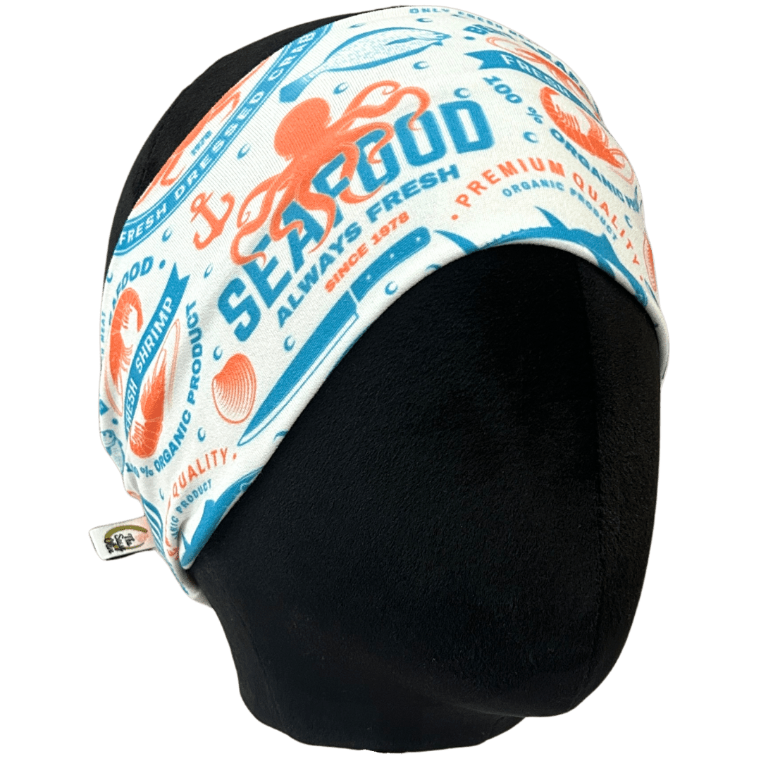 Fresh Seafood Stretch Headband - The Sassy Olive