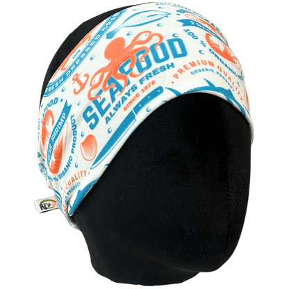 Fresh Seafood Stretch Headband - The Sassy Olive