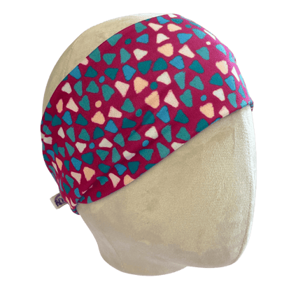 Fuchsia Tide Stretch Headband - The Sassy Olive
