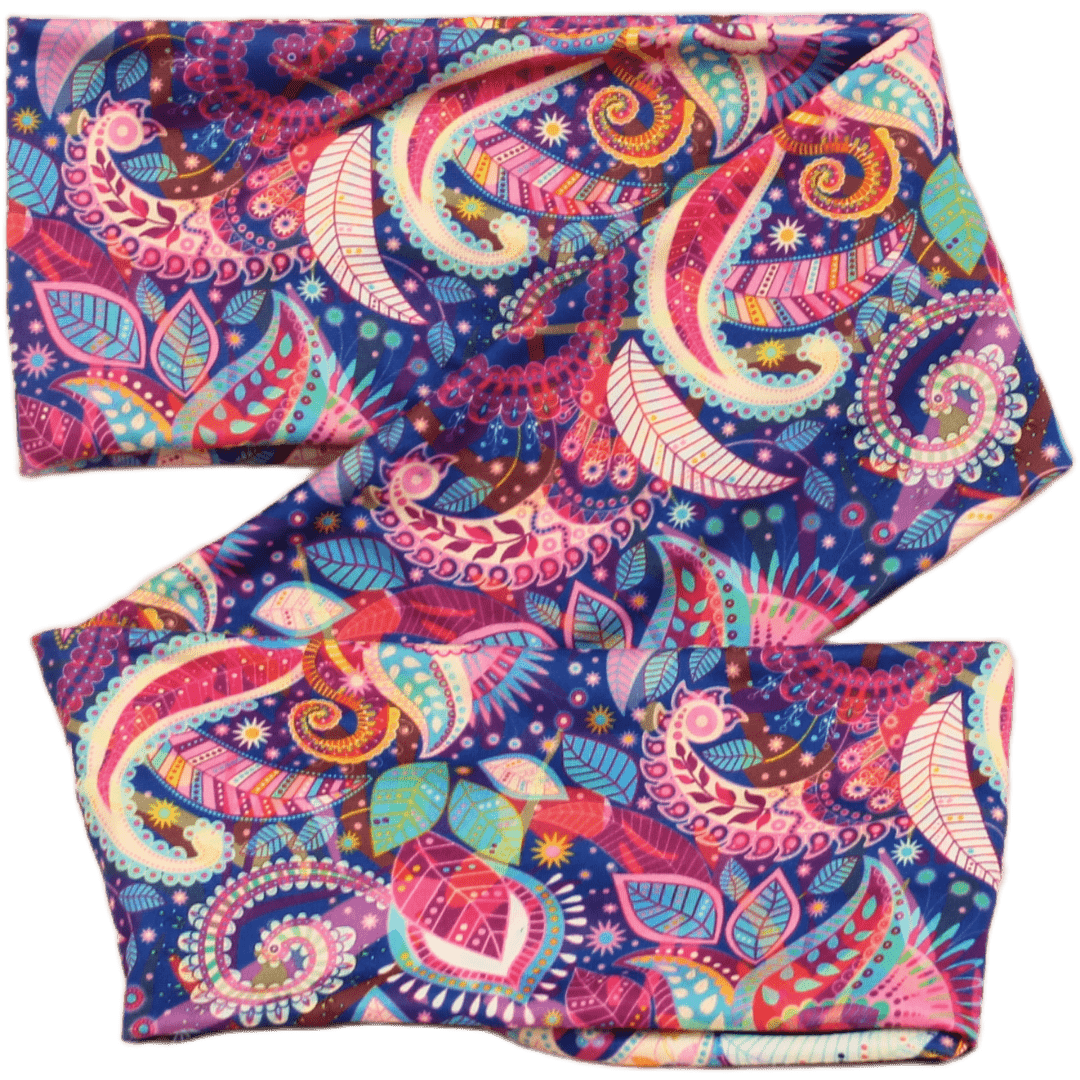 Funky Fresh Paisley Wrap Headband - The Sassy Olive
