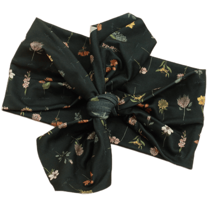 Garden Scribe Top Knot Headband - The Sassy Olive