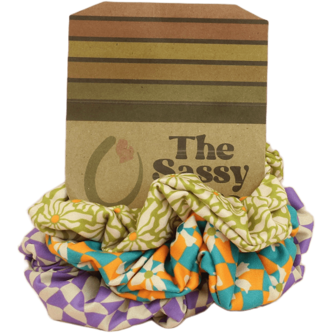 Garfunkel Scrunchie Pack - The Sassy Olive