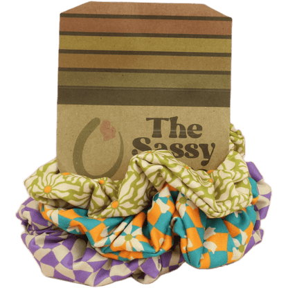 Garfunkel Scrunchie Pack - The Sassy Olive