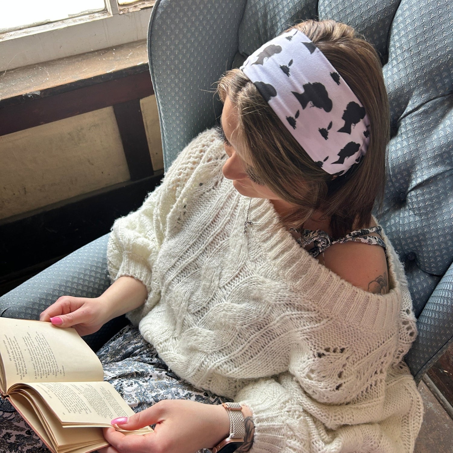 Gentle Reader Stretch Headband - The Sassy Olive