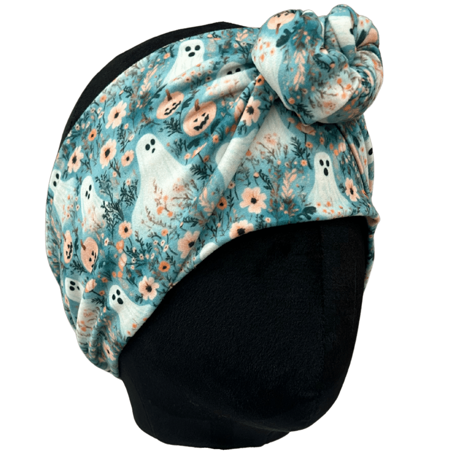 Ghostly Meadow Wrap Headband - The Sassy Olive