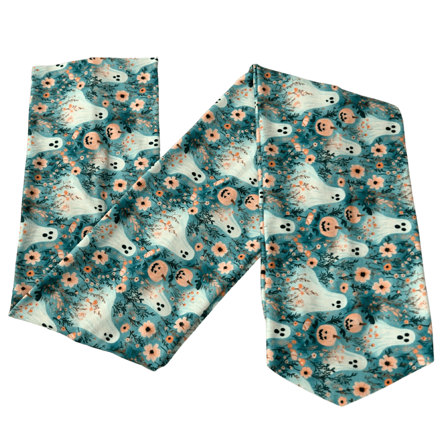Ghostly Meadow Wrap Headband - The Sassy Olive