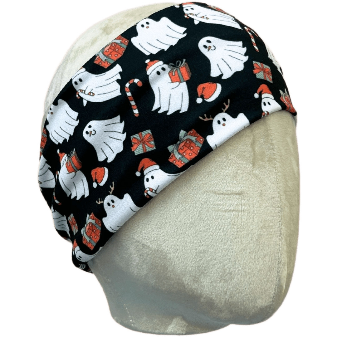 Ghosts of Christmas Past Stretch Headband - The Sassy Olive