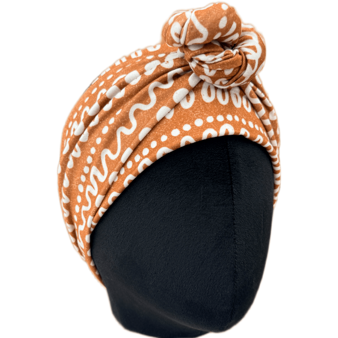 Gingerbread Icing Wrap Headband - The Sassy Olive