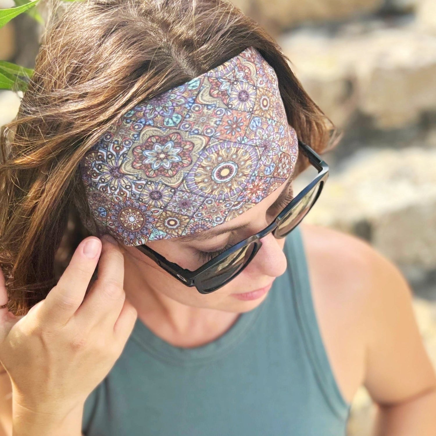 Glass Window Stretch Headband - The Sassy Olive