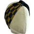 Golden Check Twist Headband - The Sassy Olive