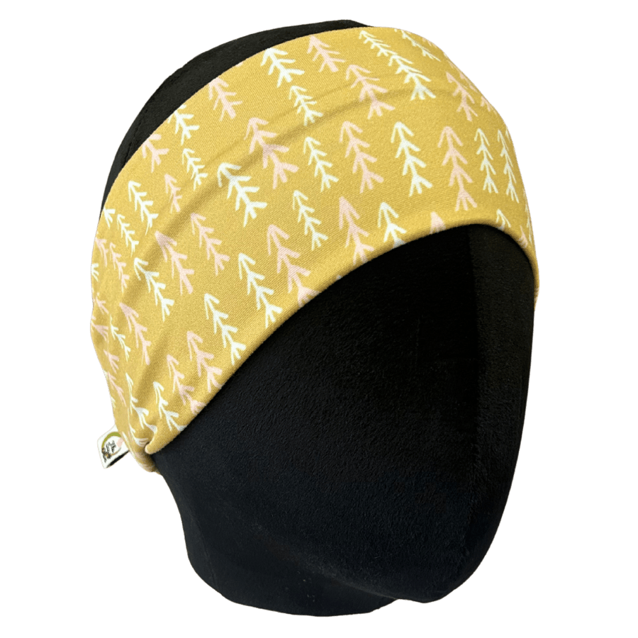 Golden Christmas Tree Stretch Headband - The Sassy Olive
