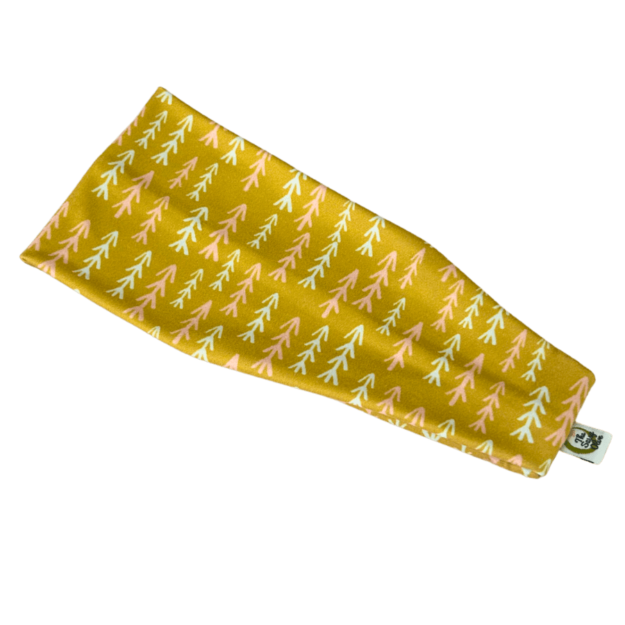 Golden Christmas Tree Stretch Headband - The Sassy Olive
