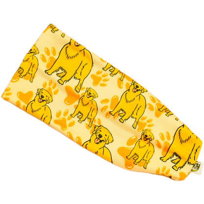 Golden Retriever Stretch Headband - The Sassy Olive