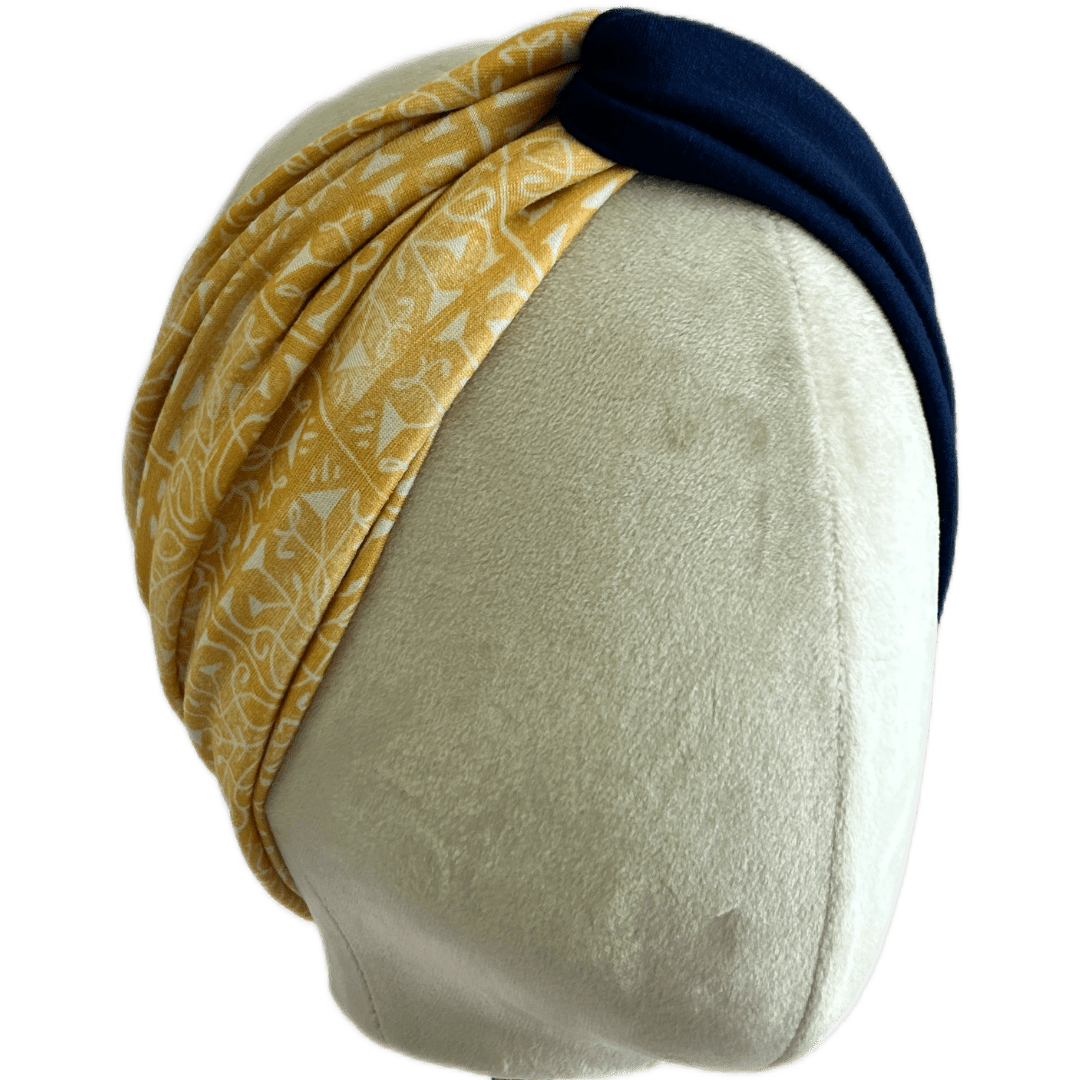 Golden Tile Twist Headband - The Sassy Olive