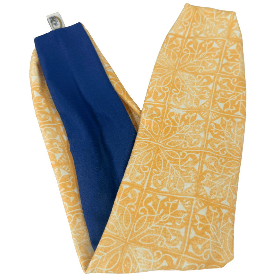 Golden Tile Twist Headband - The Sassy Olive