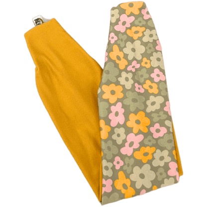 Goldenrod Floral Twist Headband - The Sassy Olive