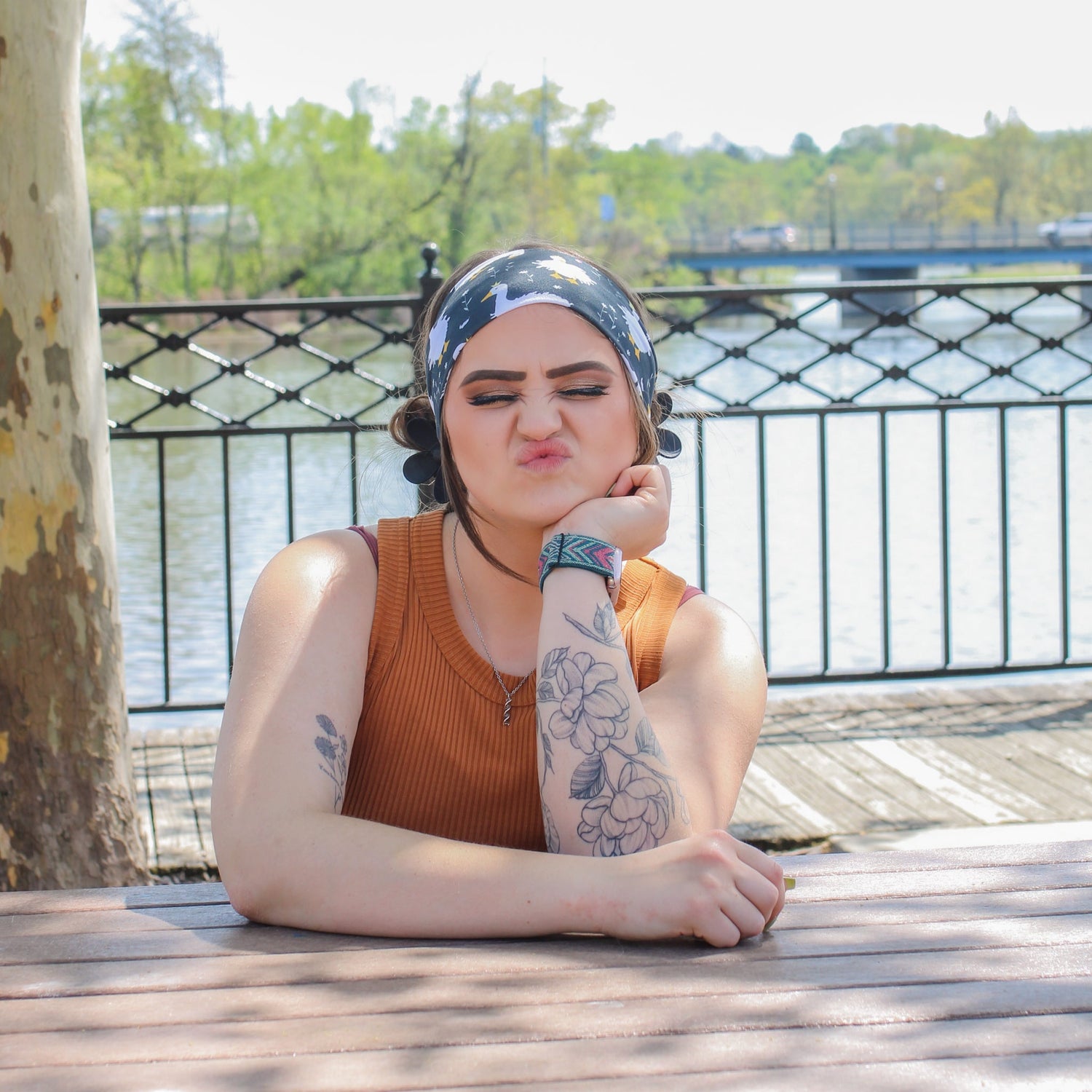 Goose Queen Stretch Headband - The Sassy Olive