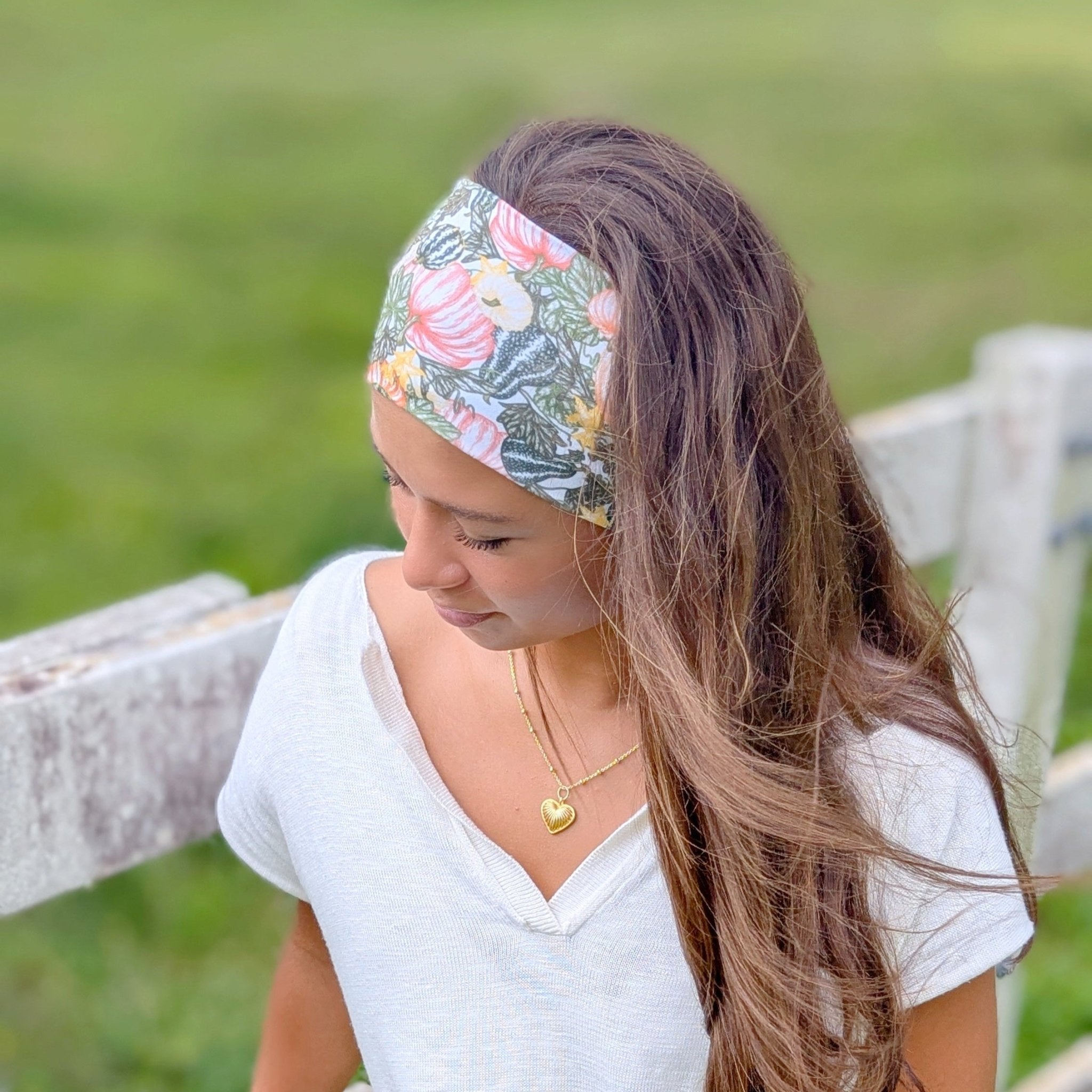 Gourd Garden Stretch Headband - The Sassy Olive