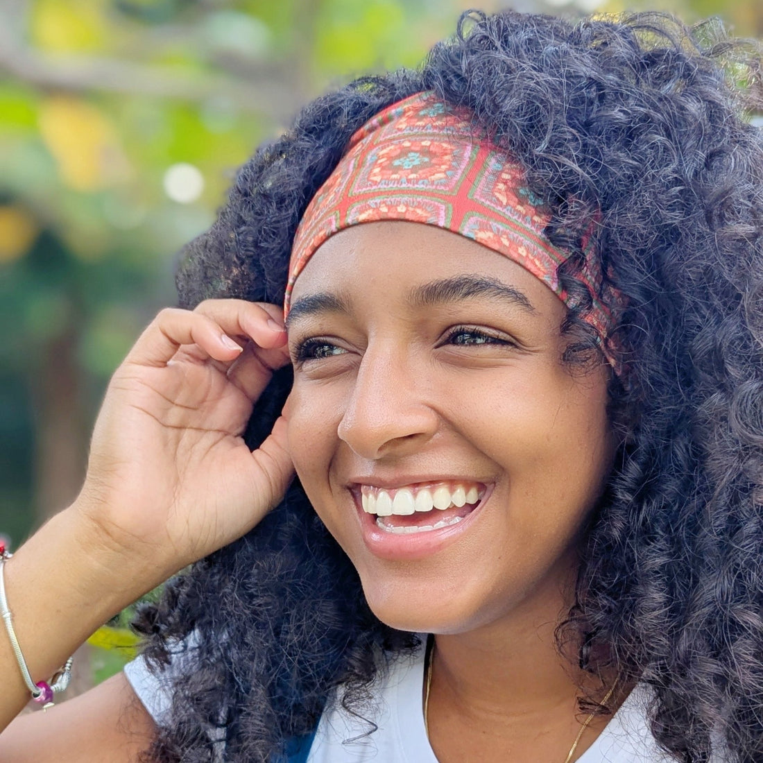Granny Squares Stretch Headband - The Sassy Olive