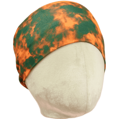 Green and Orange Stretch Headband - The Sassy Olive