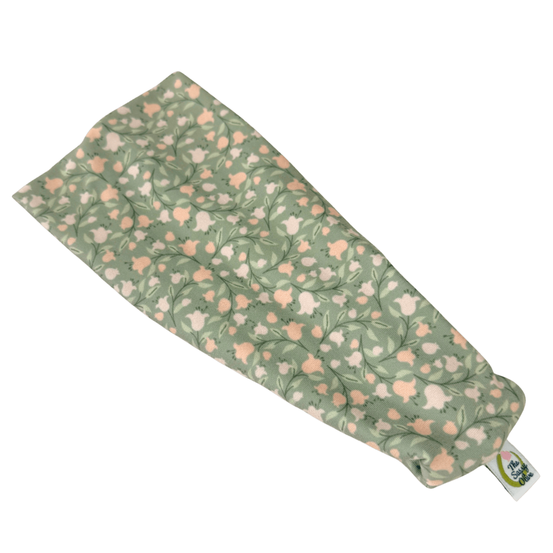 Green Bell Stretch Headband - The Sassy Olive