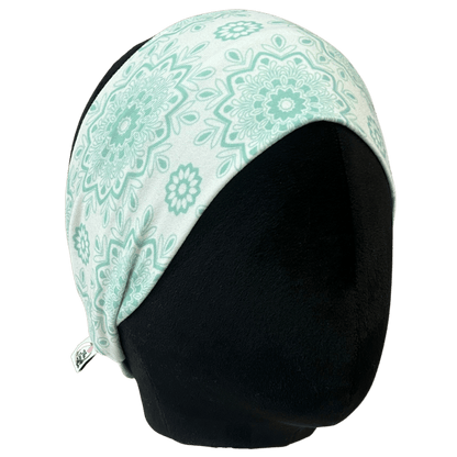 Green Nude Mandala Stretch Headband - The Sassy Olive