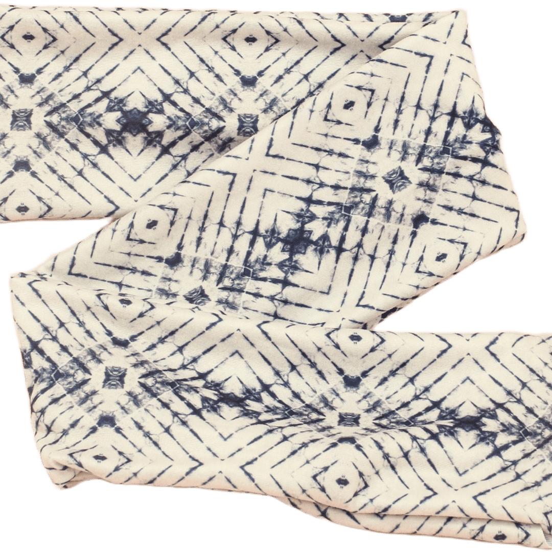 Gridwork Tie Dye Wrap Headband - The Sassy Olive