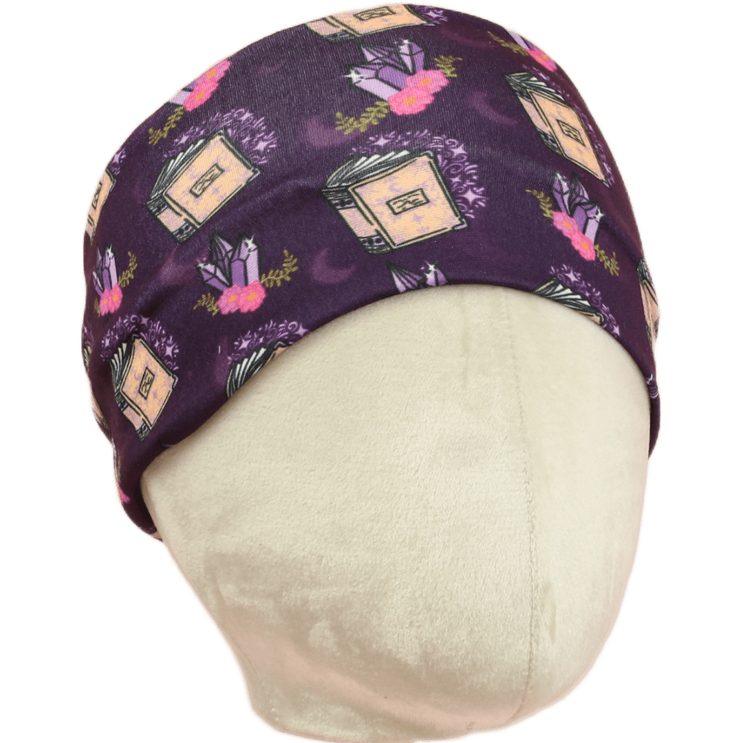 Grimdark Stretch Headband - The Sassy Olive