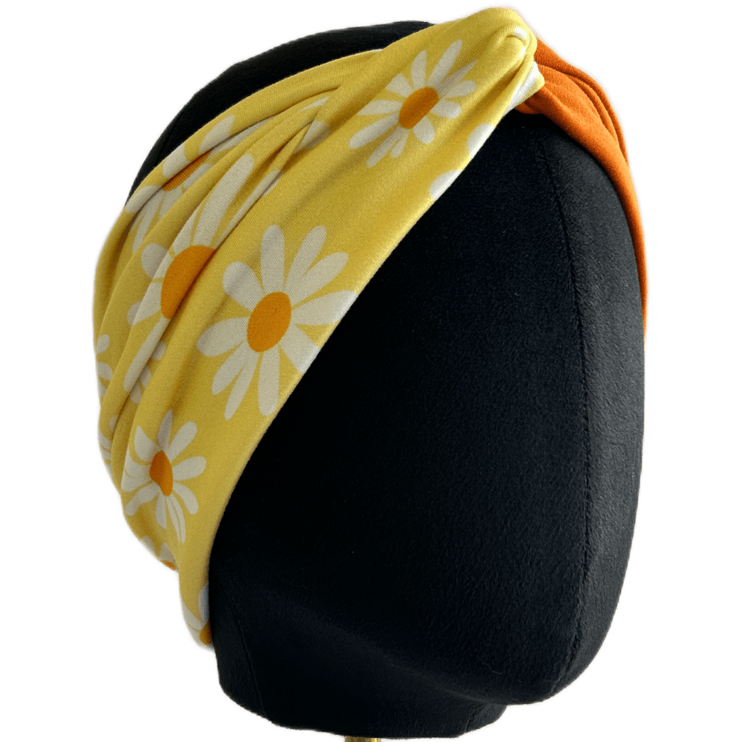 Groovy Daisy Twist Headband - The Sassy Olive