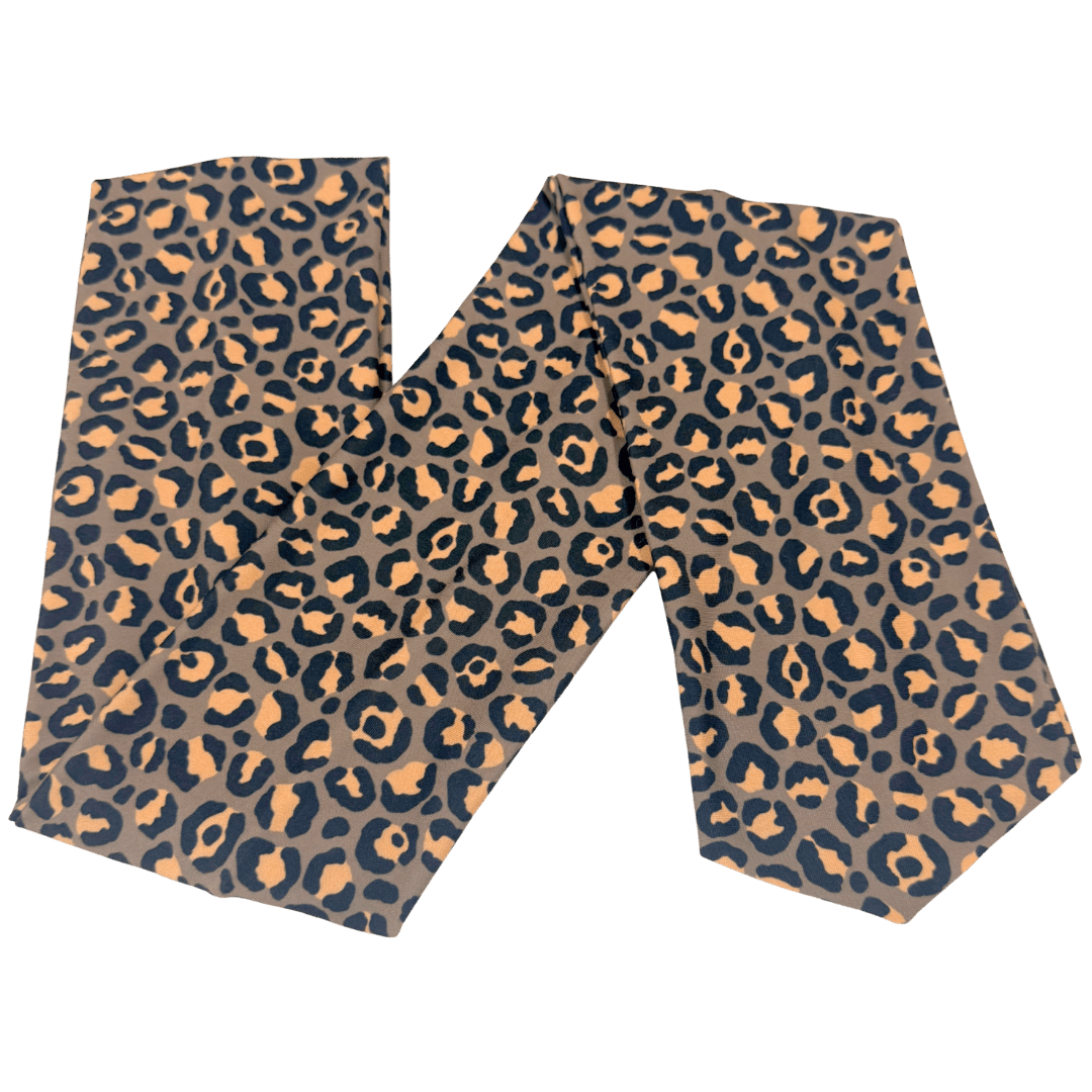 Grungy Leopard Wrap Headband - The Sassy Olive