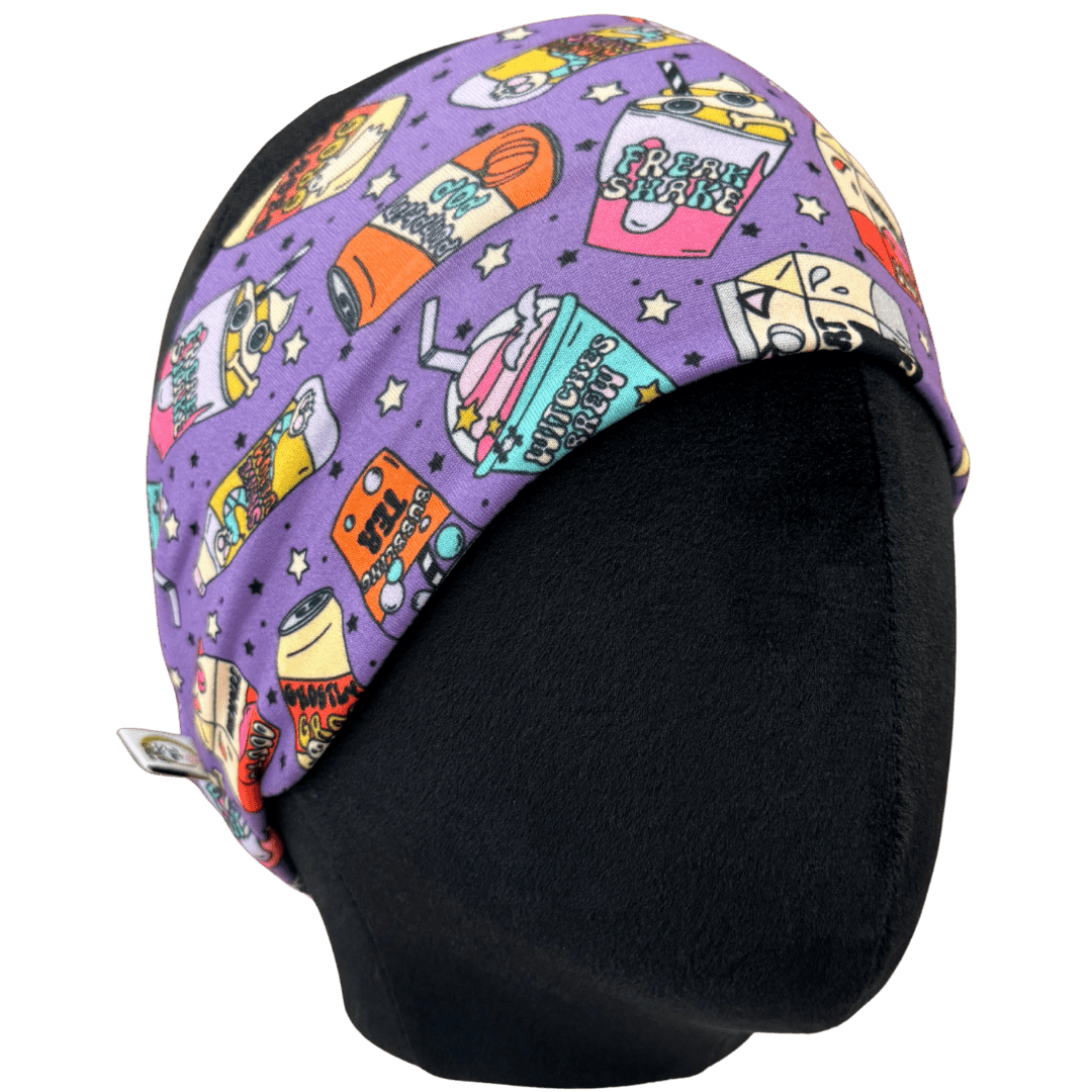 Halloween Drinks Stretch Headband - The Sassy Olive