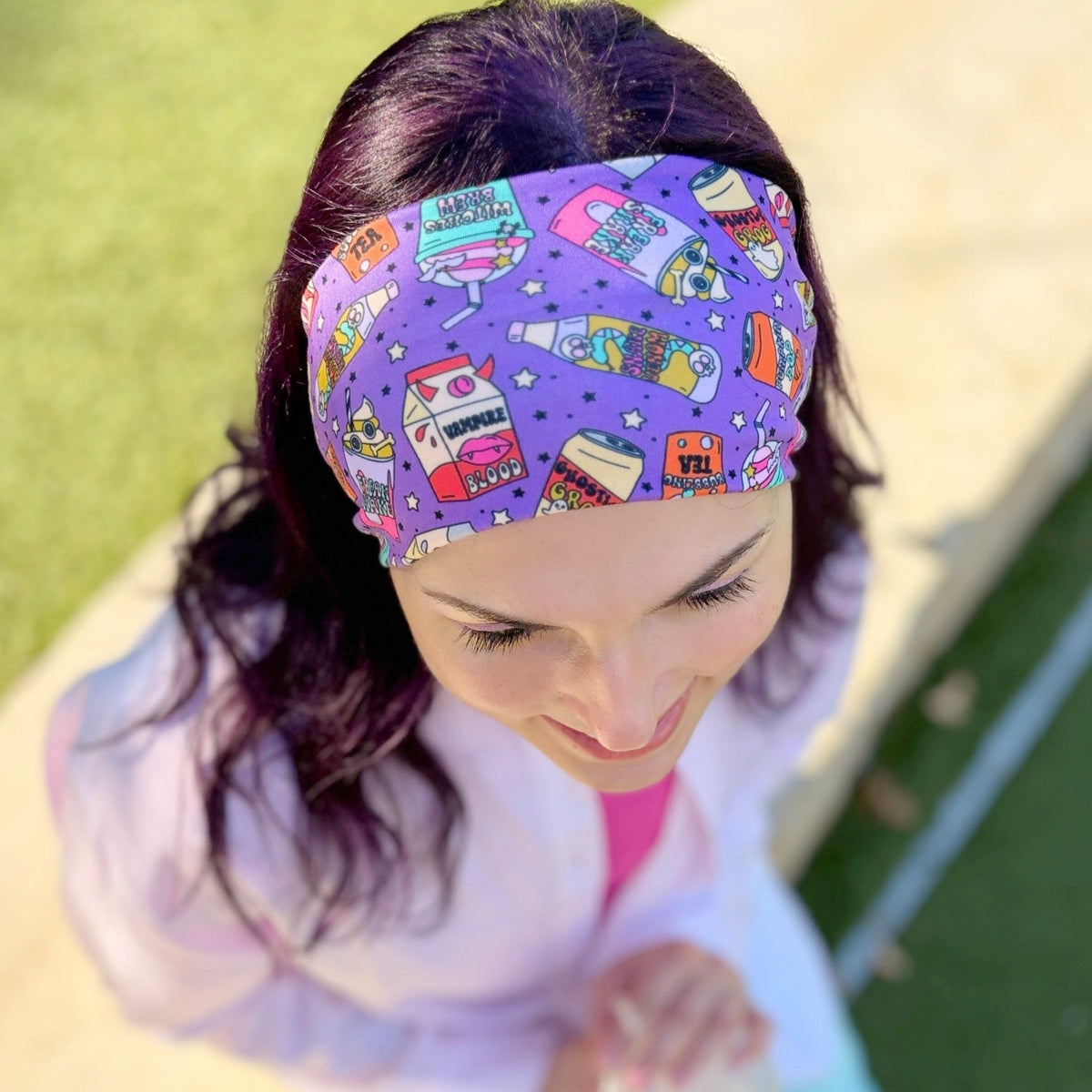 Halloween Drinks Stretch Headband - The Sassy Olive