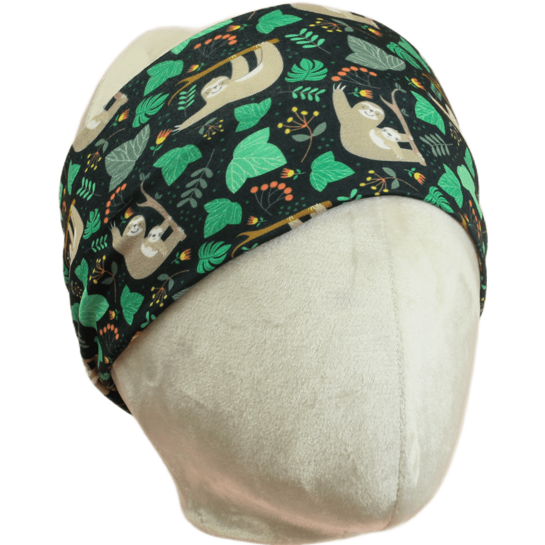 Hangin Sloths Stretch Headband - The Sassy Olive