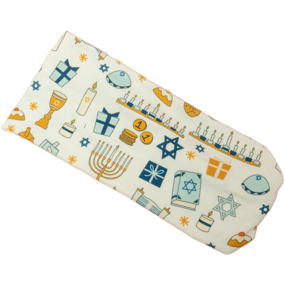 Hanukkah Chanukkah Stretch Headband - The Sassy Olive