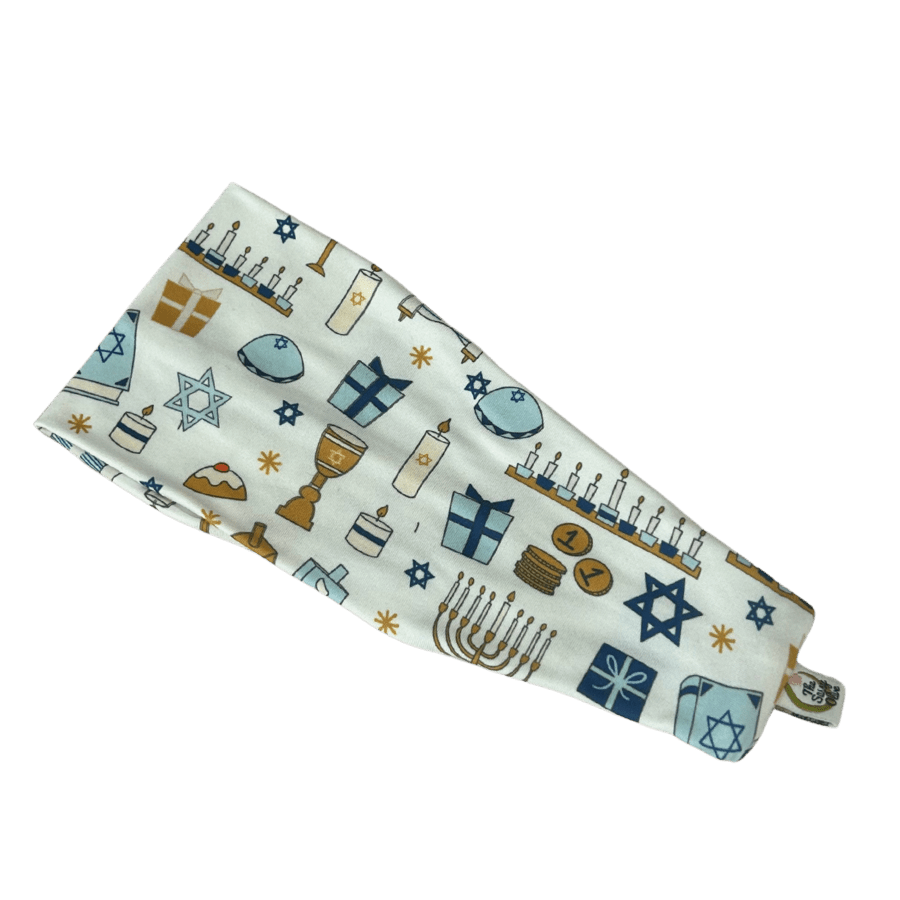 Hanukkah Stretch Headband - The Sassy Olive