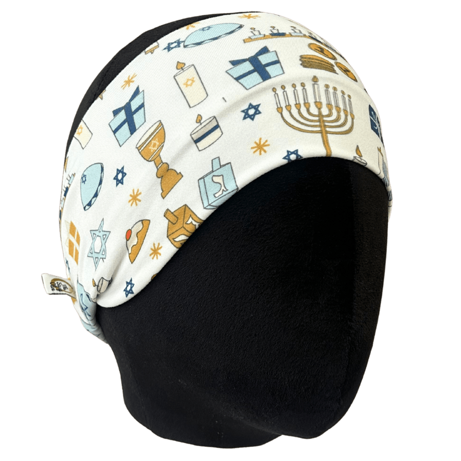 Hanukkah Stretch Headband - The Sassy Olive