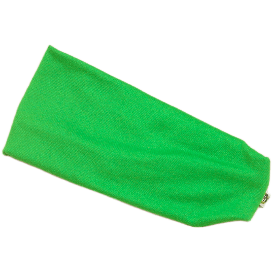 Happy Kelly Green Solid Stretch Headband - The Sassy Olive
