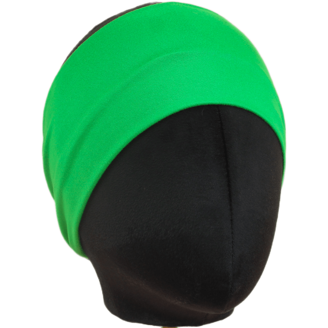 Happy Kelly Green Solid Stretch Headband - The Sassy Olive
