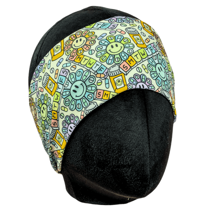 Happy Pills Stretch Headband - The Sassy Olive