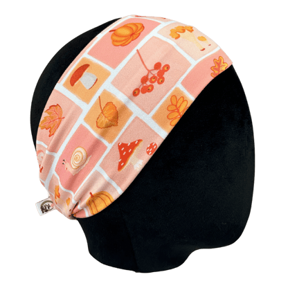 Harvest Checkers Stretch Headband - The Sassy Olive