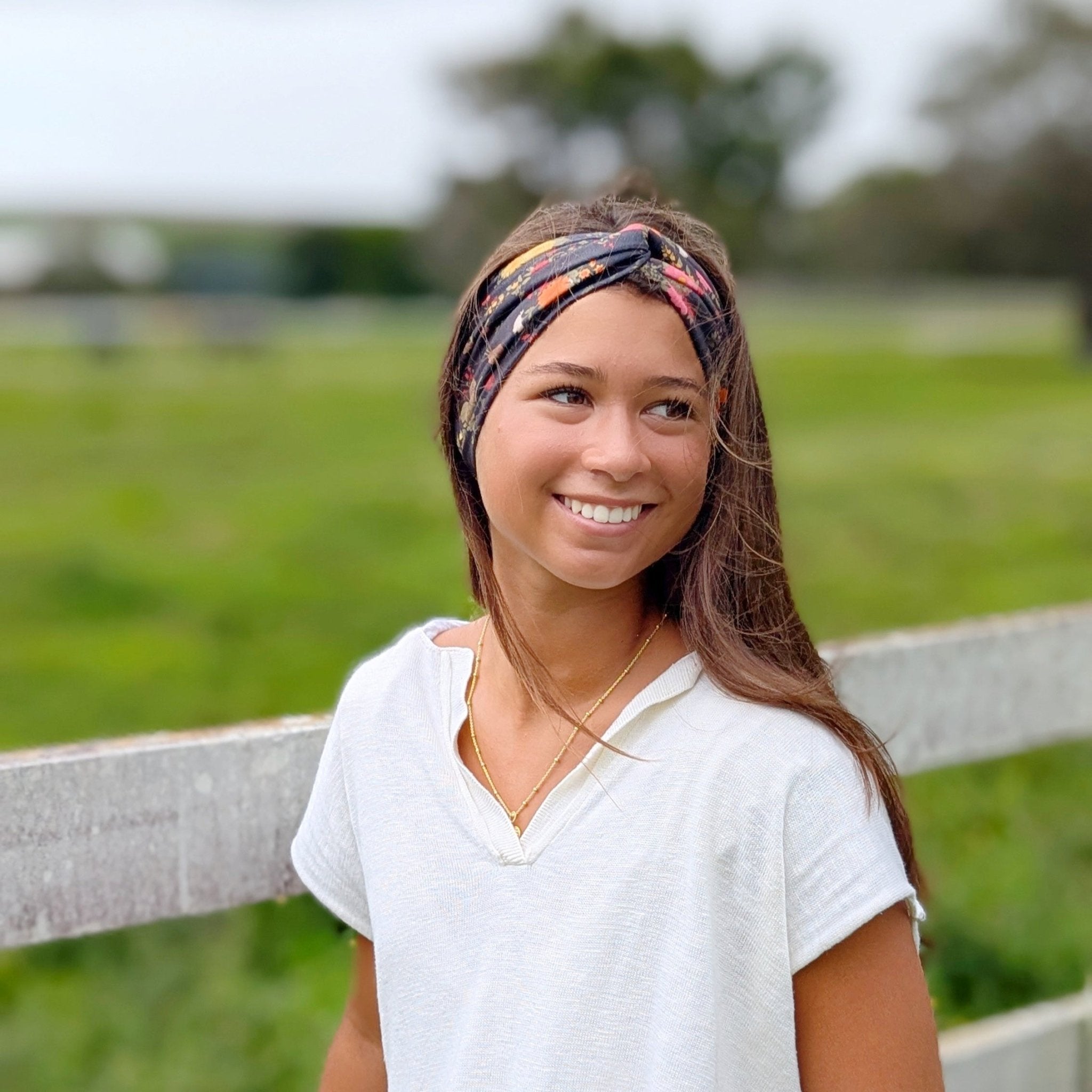 Harvest Garden Wrap Headband - The Sassy Olive