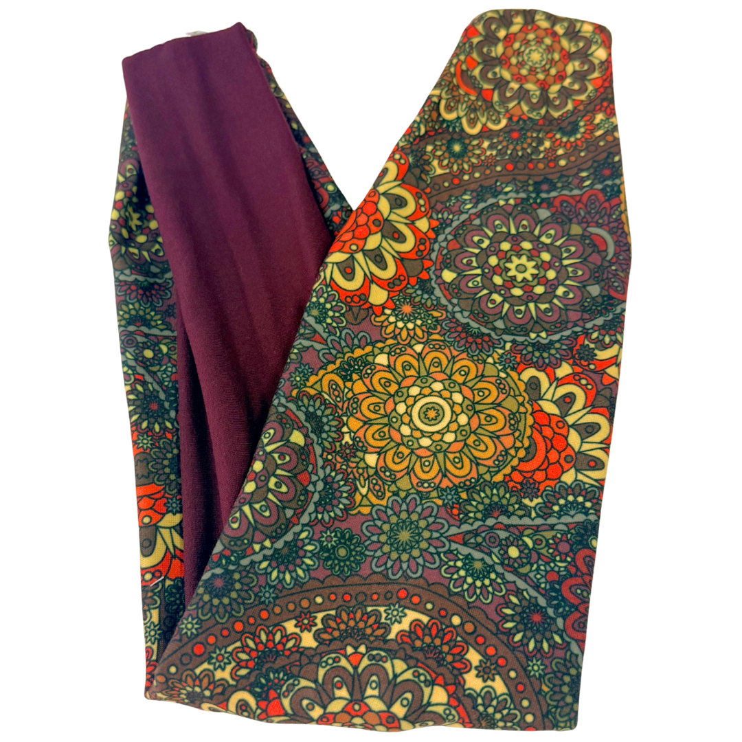Harvest Paisley Twist Headband - The Sassy Olive