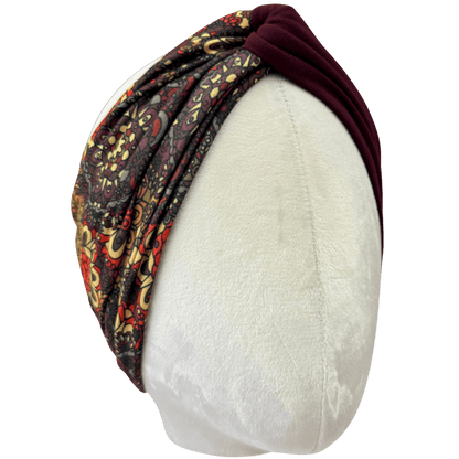 Harvest Paisley Twist Headband - The Sassy Olive