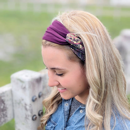 Harvest Paisley Twist Headband - The Sassy Olive