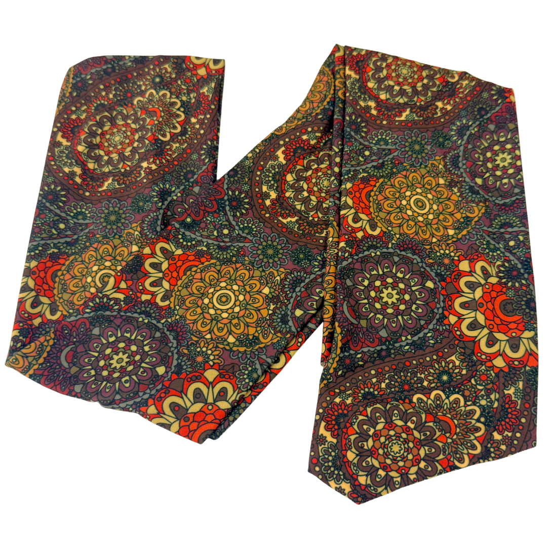 Harvest Paisley Wrap Headband - The Sassy Olive