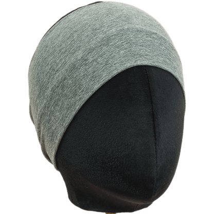 Heather Grey Solid Stretch Headband - The Sassy Olive