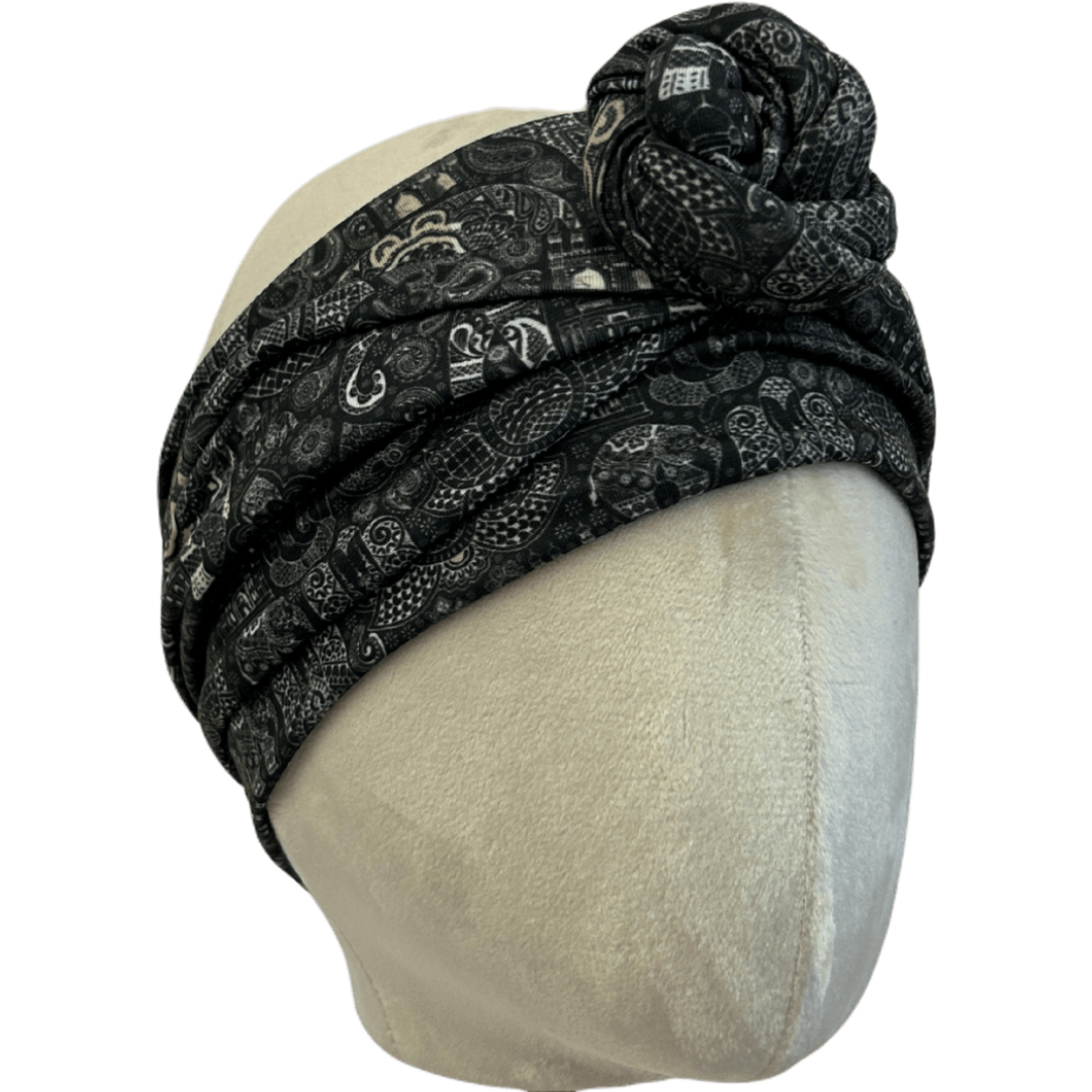 Hello Henna Wrap Headband - The Sassy Olive